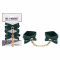 Sex & Mischief Indica Cutout Cuffs - /Gold Restraints Sportsheets Discreet Intimate Essentials.