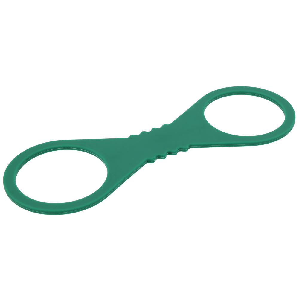 Sex & Mischief Indica Large Silicone Cuffs -  Large Restraints in lush green color for intimate play.