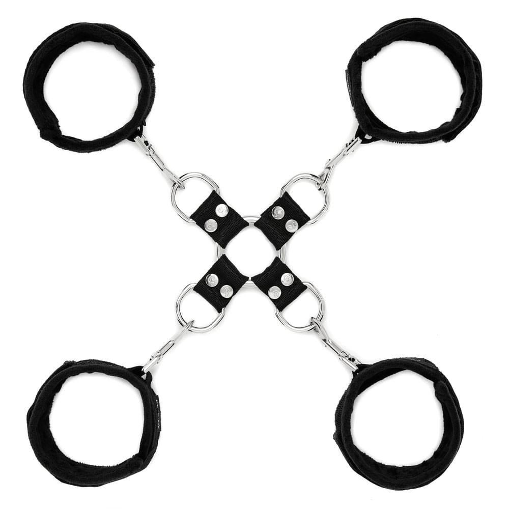 SPORTSHEETS 5 Piece Hot Tie & Cuff Set -  Restraints by Sportsheets from Discreet Intimate Essentials for  BONDAGE-TOYS, quality products at discount affordable prices.