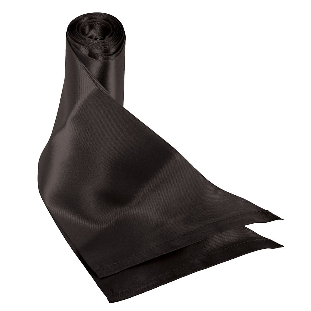 Sex & Mischief Silky Sashes  -  Restraints, luxurious black silk for intimate restraint play.