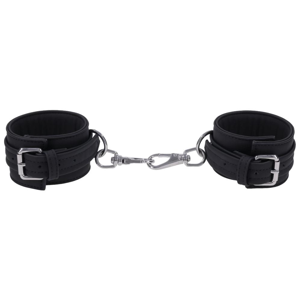 SPORTSHEETS Signature Midnight Muse Ankle Cuffs -  Adjustable Leg Restraints
