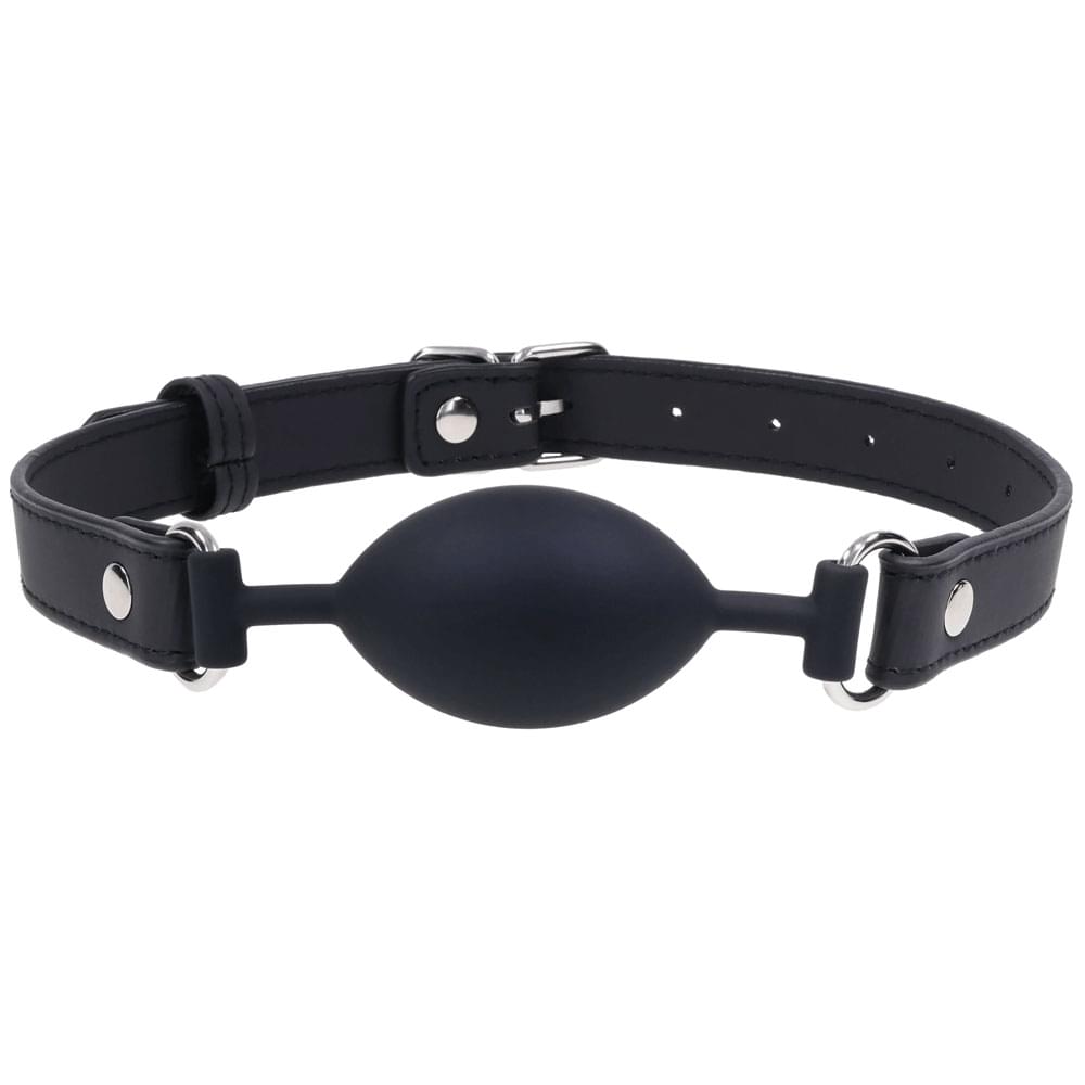 SPORTSHEETS Signature Midnight Muse Oval Gag -  Mouth Restraint