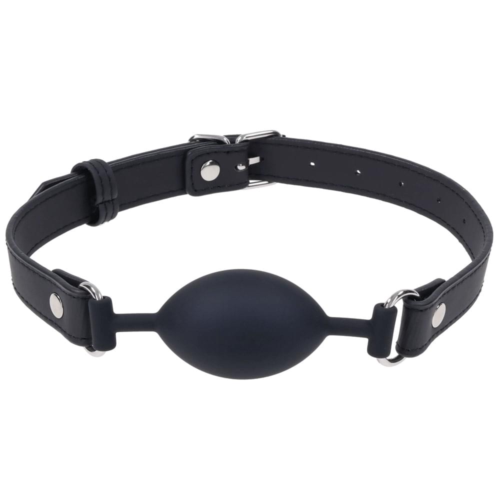 SPORTSHEETS Signature Midnight Muse Oval Gag -  Mouth Restraint