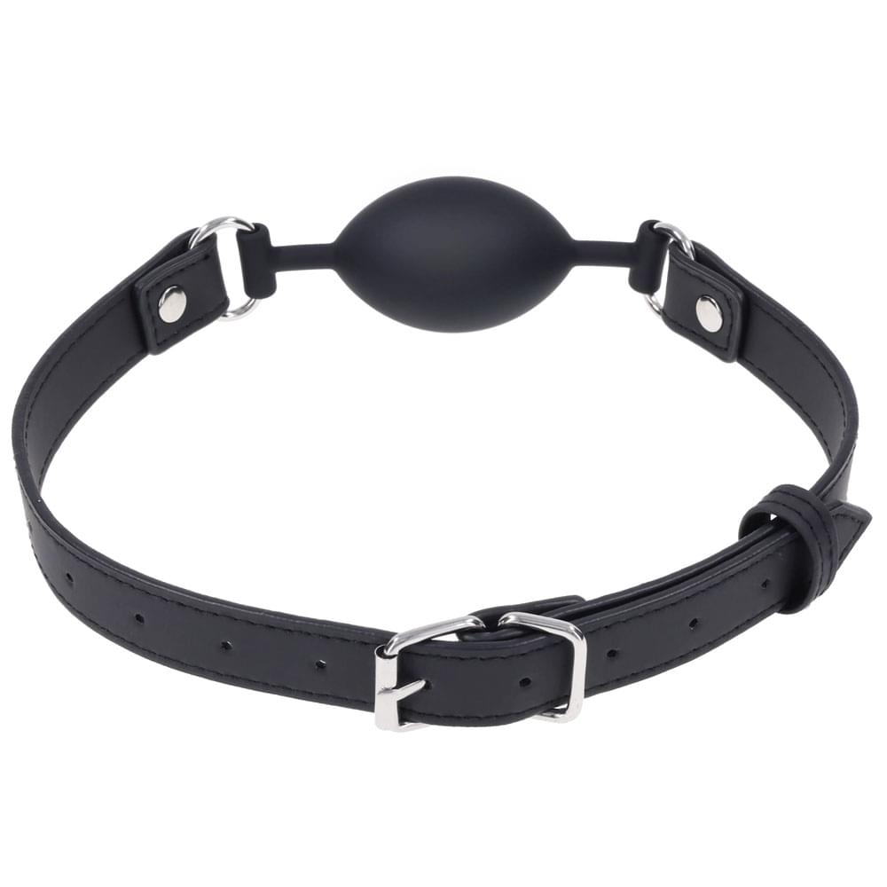 SPORTSHEETS Signature Midnight Muse Oval Gag -  Mouth Restraint
