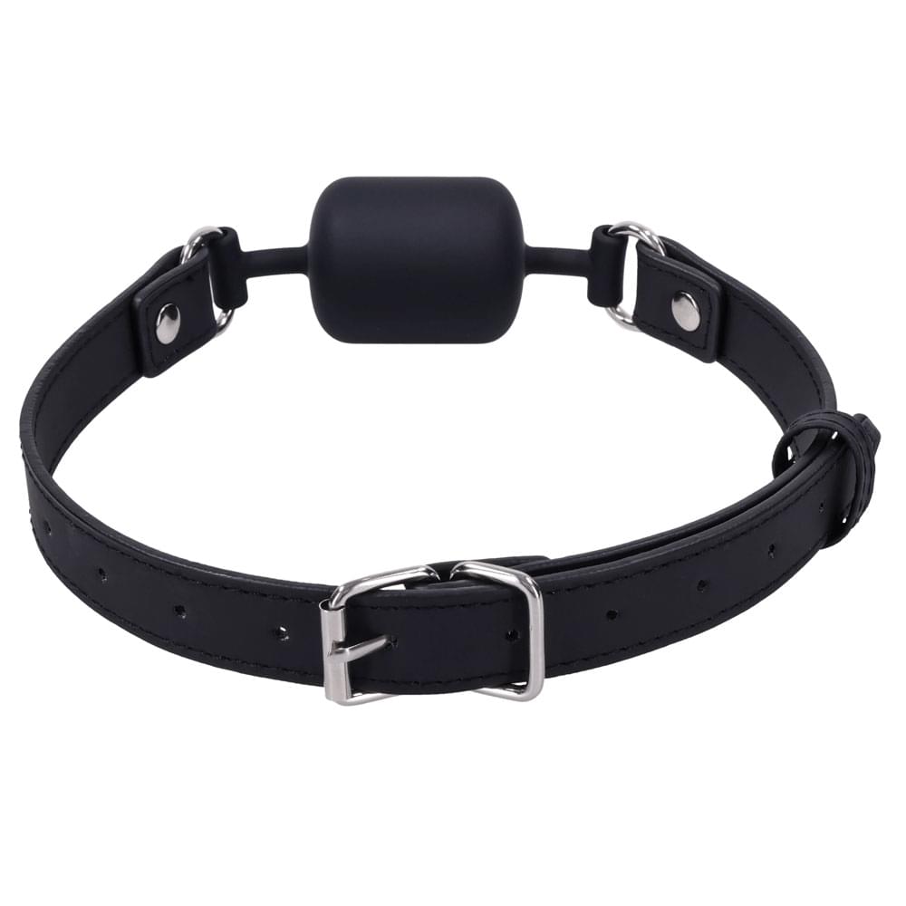 SPORTSHEETS Signature Midnight Muse Barrel Gag -  Mouth Restraint