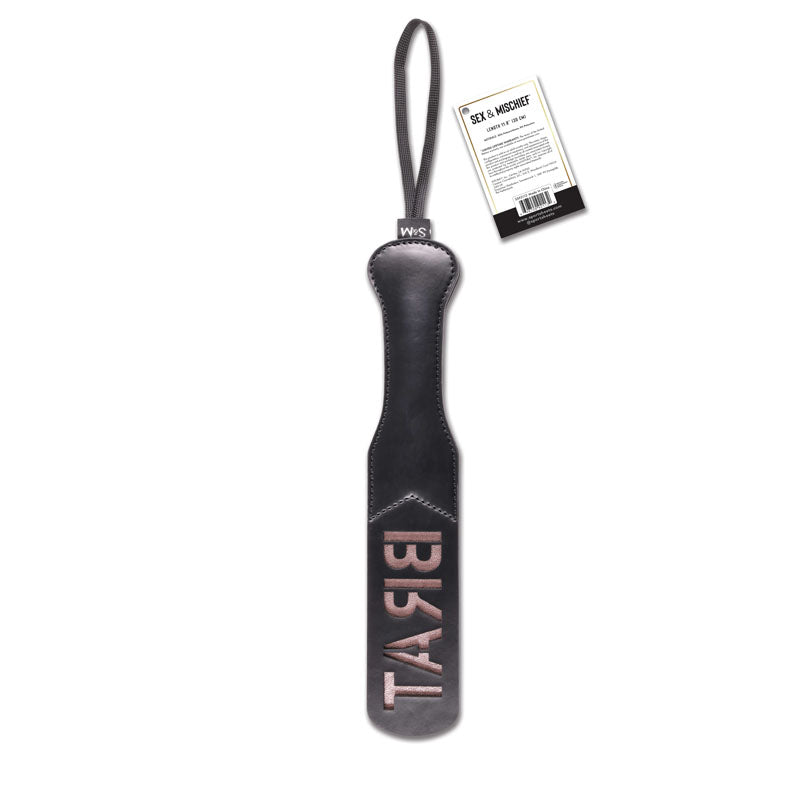 Sex & Mischief Brat Paddle -  Spanking Paddle
