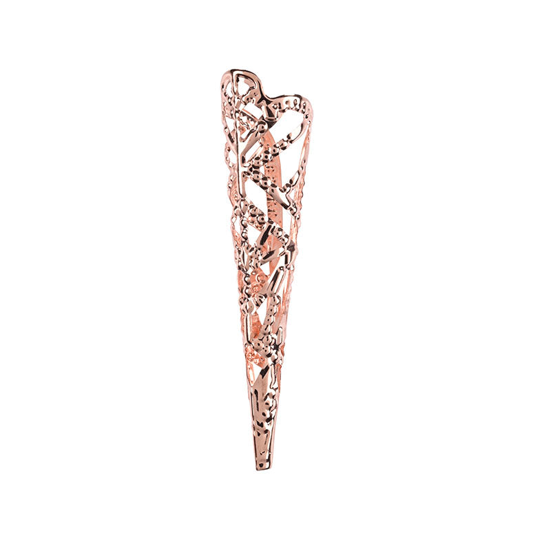 Sex & Mischief Brat Sensory Fingertips -  - Set of 5 decorative rose-gold accessories for intimate play.