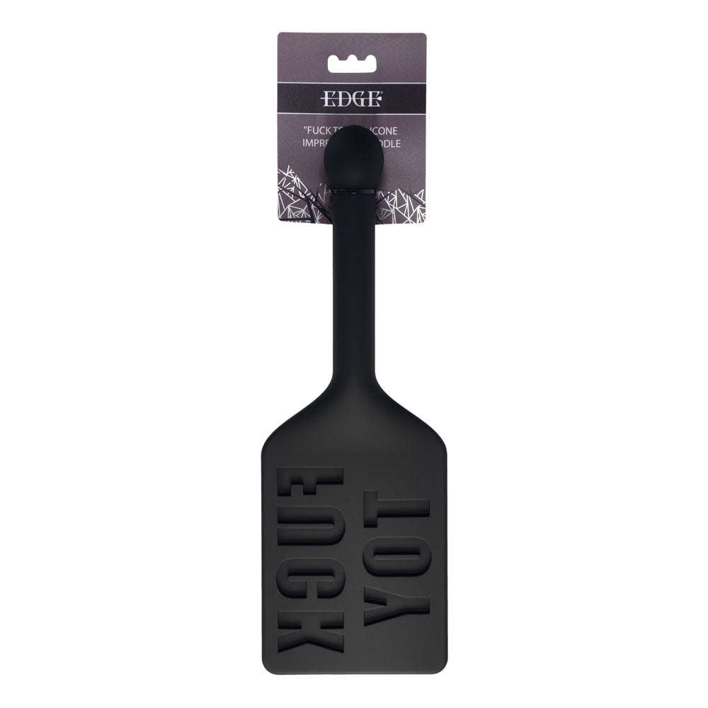 EDGE FUCK TOY Silicone Paddle - Silicone Spanking Paddle for adult play and intimate essentials