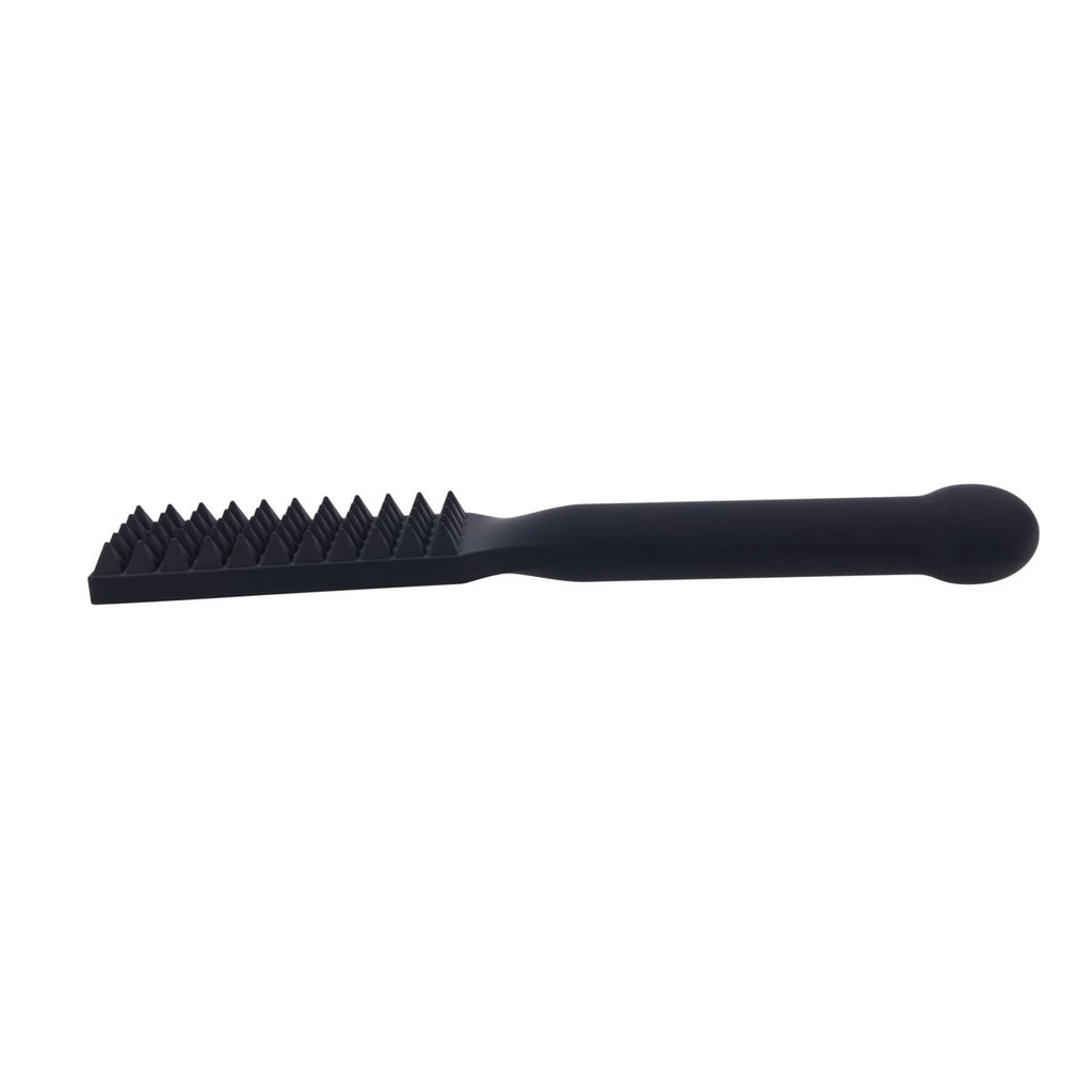 EDGE Spiked Silicone Paddle -  Spanking Paddle with Insertable Handle