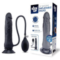 Size Up 7.5 Inch Inflatable Dildo with Balls - 20.3 cm Inflatable Dong with pump and packaging.