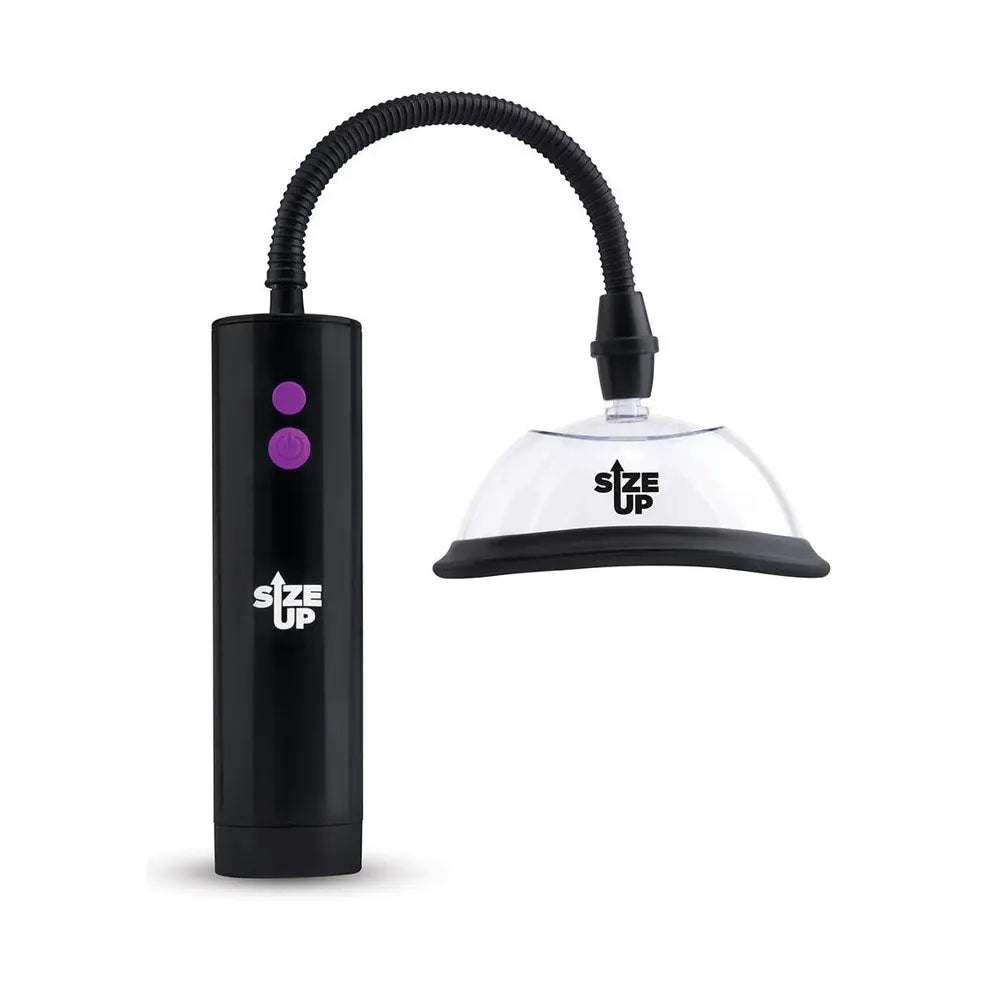 Affordable quality Size Up Rechargeable Power Plumper Pussy Pump -  USB Rechargeable Vagina Pump with Interchangeable Chambers  from XGEN Products by Discreet Intimate Essentials with Discreet Delivery 