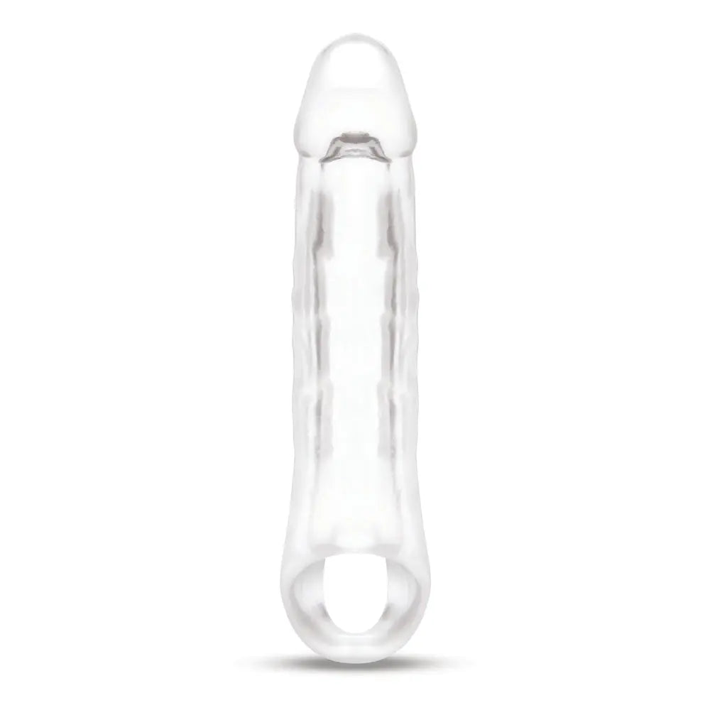 Size Up 2 Inch See-Thru Penis Extender with Ball Loop -  5 cm (2'') Penis Extension Sleeve Xgen Products Discreet Intimate Essentials.