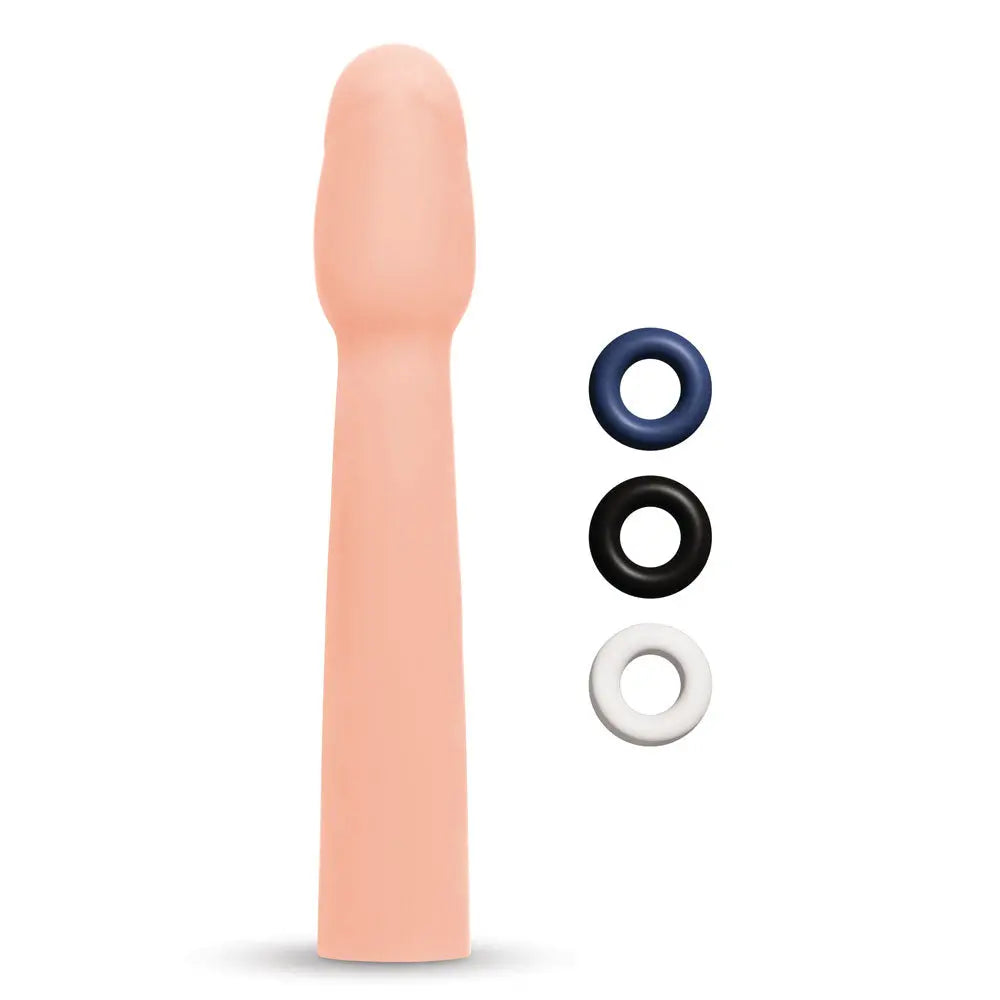 Affordable quality Size Up Realistic 2 Inch Penis Extender -  5 cm (2'') Penis Extension Sleeve  from Xgen Products by Discreet Intimate Essentials with Discreet Delivery 