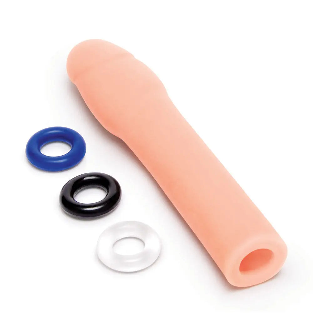 Affordable quality Size Up Realistic 2 Inch Penis Extender -  5 cm (2'') Penis Extension Sleeve  from Xgen Products by Discreet Intimate Essentials with Discreet Delivery 