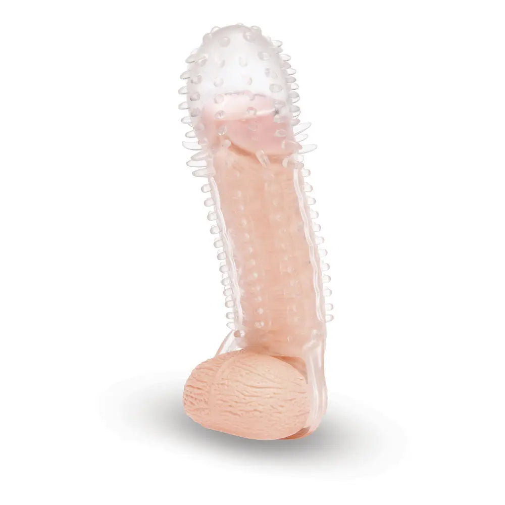 Affordable quality Size Up 1.5 Inch See-Thru Stretch Penis Extender -  3.8 cm (1.5'') Penis Extension Sleeve  from Xgen Products by Discreet Intimate Essentials with Discreet Delivery 