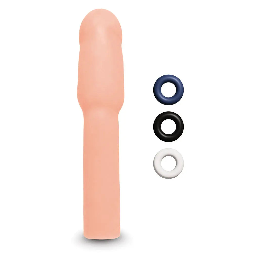 Affordable quality Size Up Realistic 4 Inch Penis Extender -  10.1 cm (4'') Penis Extension Sleeve  from Xgen Products by Discreet Intimate Essentials with Discreet Delivery 