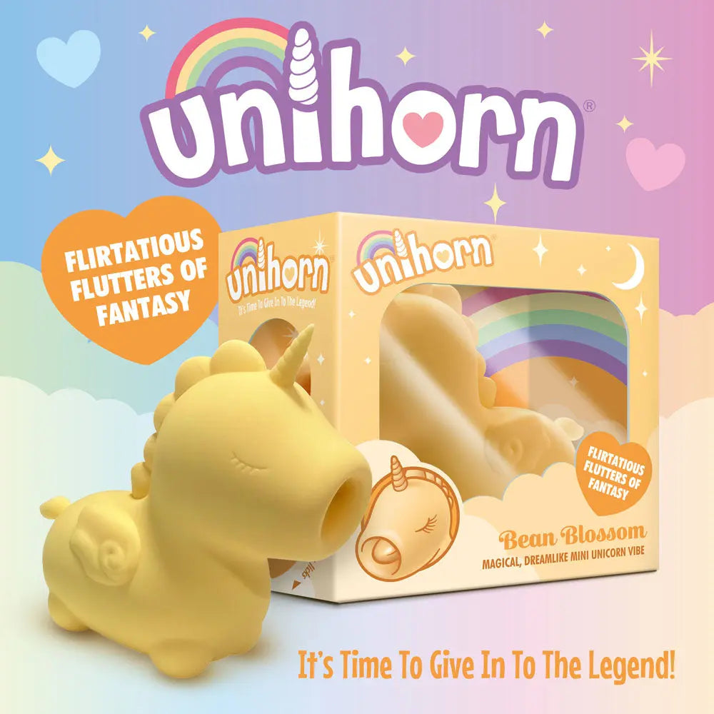 Unihorn - Bean Blossom -  USB Rechargeable Flicking Stimulator Creative Conceptions Discreet Intimate Essentials.
