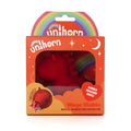 Unihorn - Blaze Diablo -  USB Rechargeable Forked Tongue Flicking Stimulator in colorful packaging.