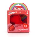Unihorn - Cupid's Beau -  USB Rechargeable Heart Nosed Stimulator packaging showcasing the sweet-hearted angel design.