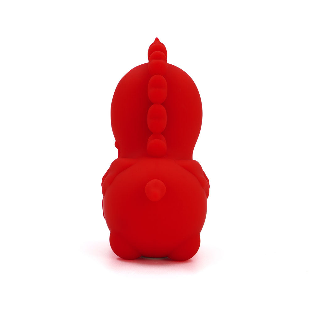 Unihorn - Cupid's Beau -  USB Rechargeable Heart Nosed Stimulator in red silicone, cute and discreet design for intimate essentials.