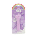 Unihorn - USB Bullet - Karma Lilac - Lilac USB Rechargeable Vibrating Bullet packaging featuring a pink unicorn design.