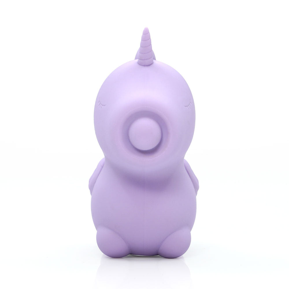 Unihorn - Karma Lilac - Lilac USB Rechargeable Flicking Stimulator in a cute unicorn design, perfect for intimate essentials for her.