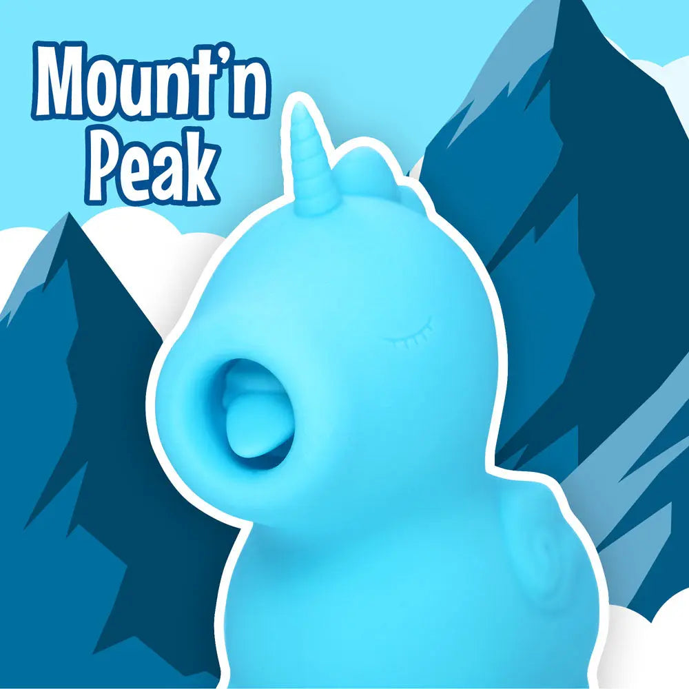 Unihorn - Mount'n Peak - Teal USB Rechargeable Flicking Stimulator Creative Conceptions Discreet Intimate Essentials.