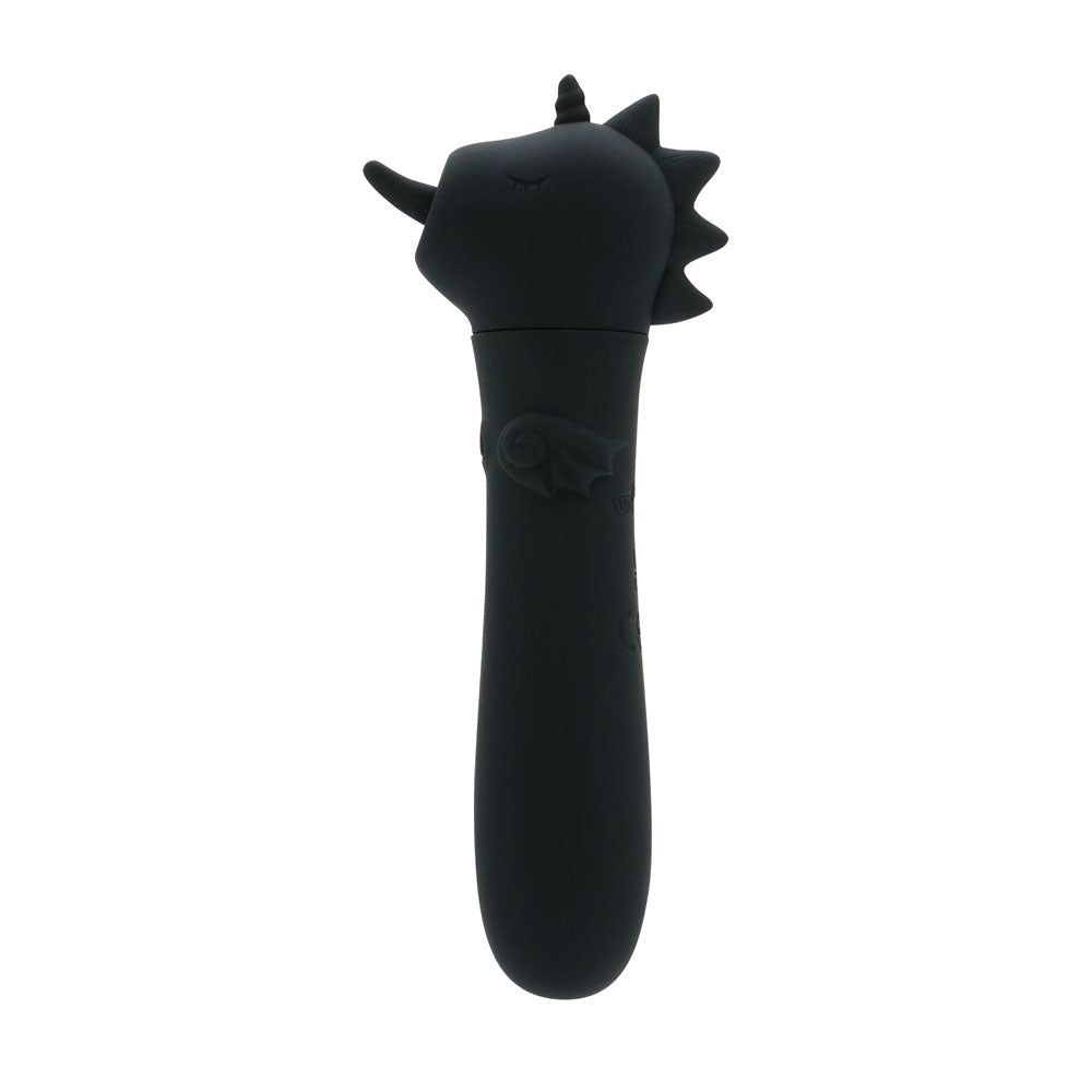 Unihorn - USB Bullet - Wild Spirit - USB Rechargeable Vibrating Bullet in sleek black silicone design