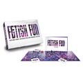 Fetish Fun - Adult Board Game featuring the game board and guide for exploring kinks and fantasies.