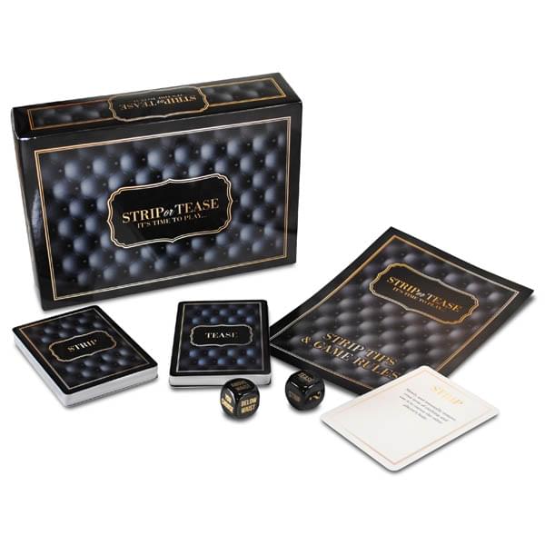 Strip Or Tease - Couples Game by Creative Conceptions from Discreet Intimate Essentials for  GAMES, quality products at discount affordable prices.
