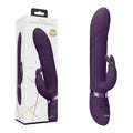 VIVE Nari -  -  24.1 cm USB Rechargeable Rabbit Vibrator displayed in packaging with unique design for intimate essentials.