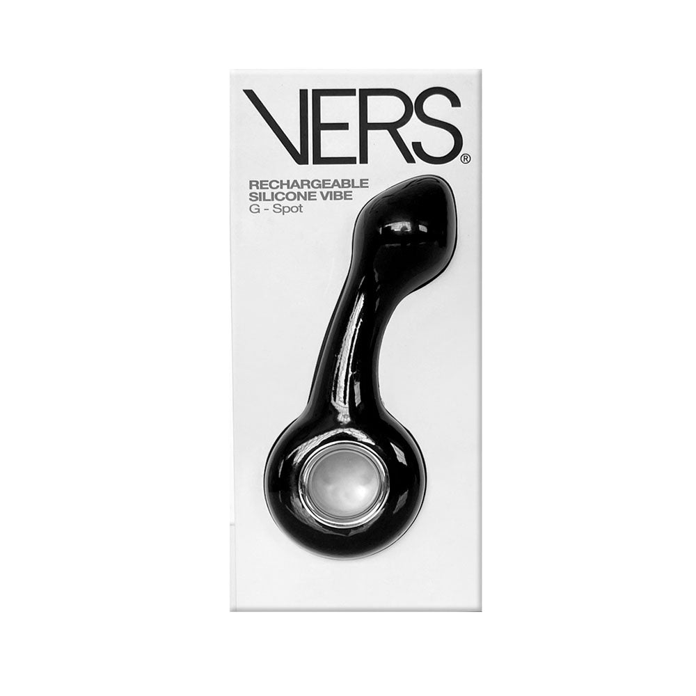 VERS Rechargeable Silicone G Spot Vibe - 13.8 cm USB Rechargeable Vibrator with sleek design and body-safe silicone.