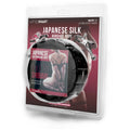 WhipSmart Japanese Silk Bondage Rope - 3 Metre - Rope with Bonus Nipple Clamps packaging showing ultra-soft rope and instructional guide.