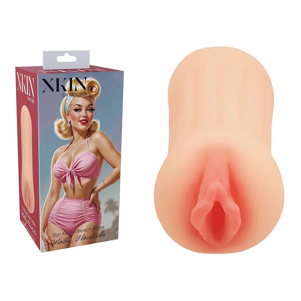 XKIN PinUp Girls - Molly Blowtide -  12 cm Vagina Stroker Shots Toys Discreet Intimate Essentials.
