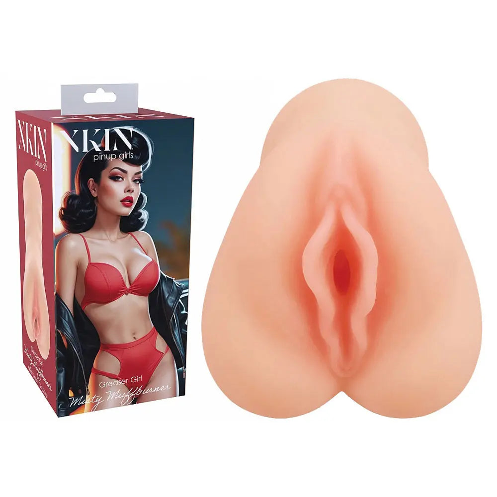 XKIN Pinup Girls - Misty Muffburner -  12 cm Vagina Stroker Shots Toys Discreet Intimate Essentials.