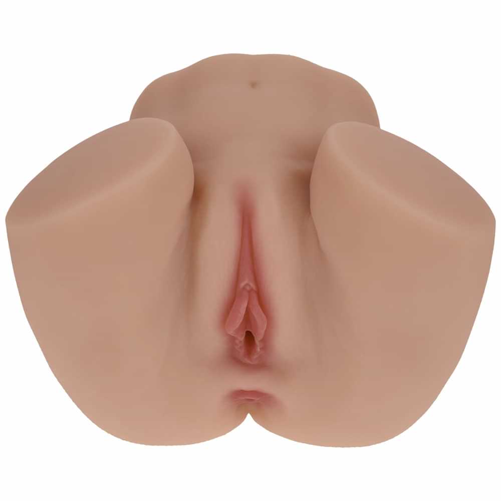 XKIN Bodyforms - Nina Vale - Tan Doggy-Style Torso Masturbator Shots Toys Discreet Intimate Essentials.