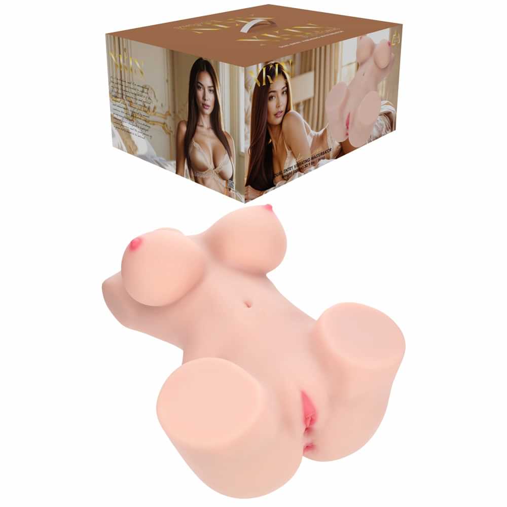 XKIN Bodyforms - Aveline Luxe -  Lifelike Mini Torso Masturbator Shots Toys Discreet Intimate Essentials.
