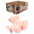 XKIN Bodyforms - Ava Monroe -  Lifelike Torso Masturbator with Interchargeable Vagina Sleeves Shots Toys Discreet Intimate Essentials.