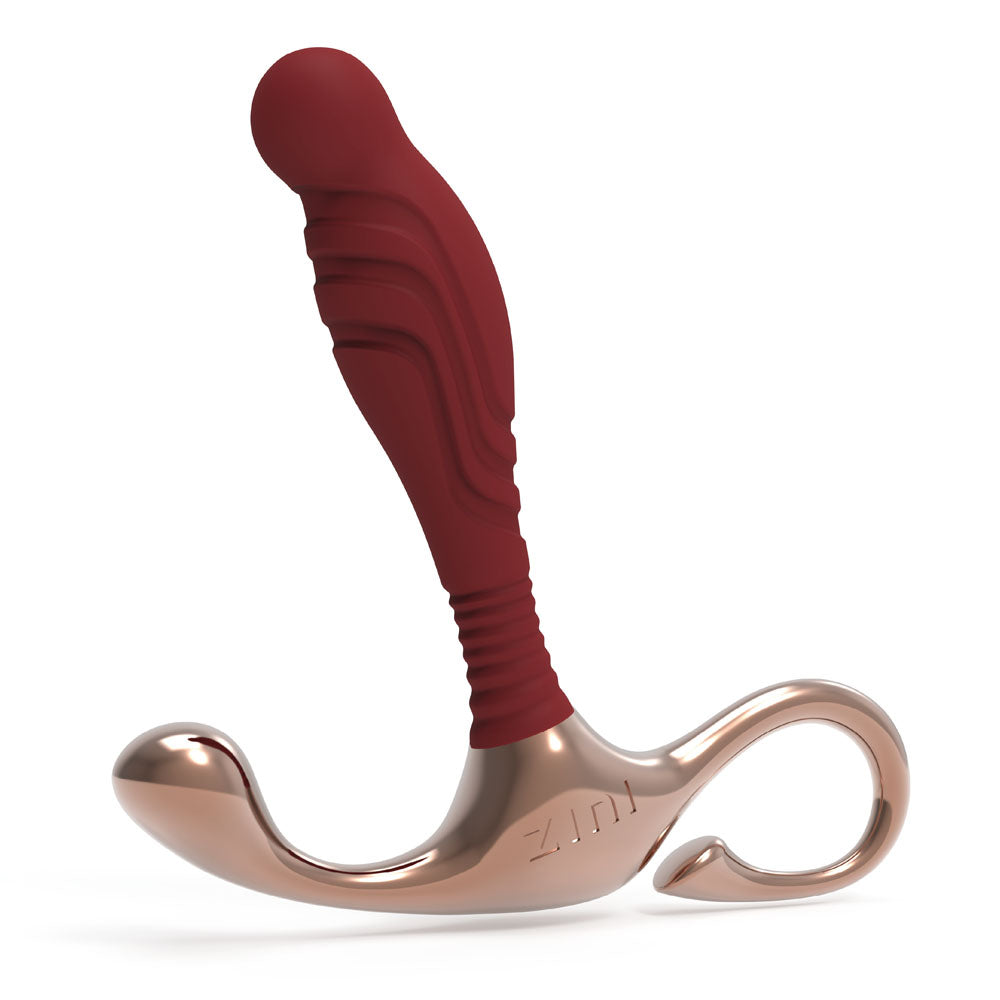 Zini Janus Lamp Iron - Small -  Small Prostate Massager in red and bronze finish for intense pleasure.