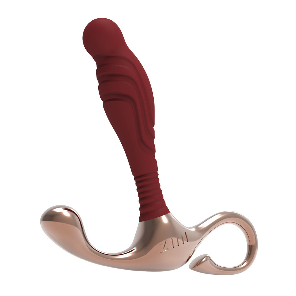 Zini Janus Lamp Iron - Small -  Small Prostate Massager in red and bronze design for enhanced pleasure.
