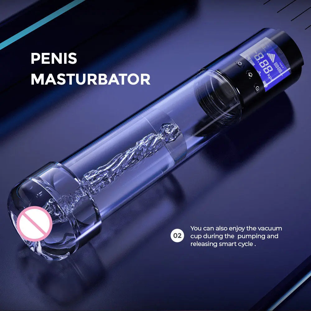 Affordable quality LuvPump Smart Penis Pump -  USB Rechargeable Automatic Penis Pump  from LuvPump by Discreet Intimate Essentials with Discreet Delivery 
