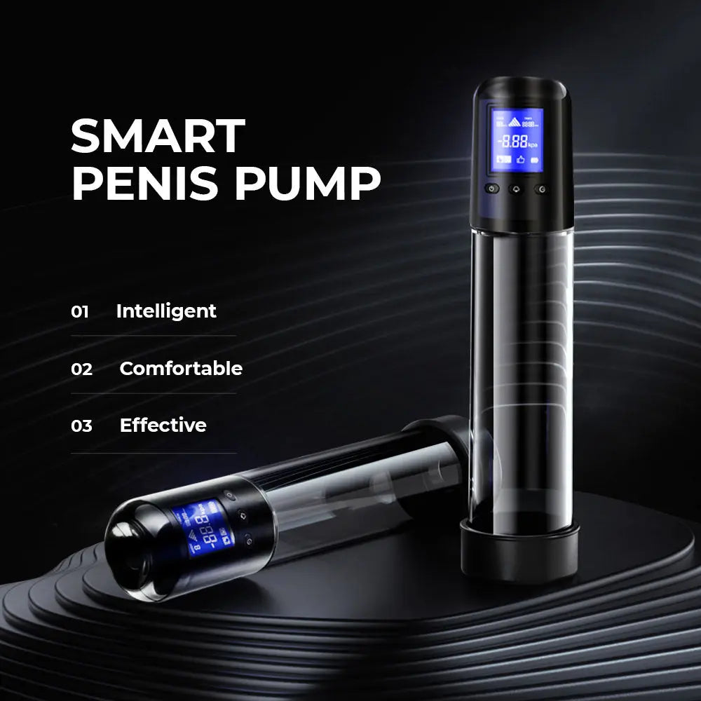 Affordable quality LuvPump Smart Penis Pump -  USB Rechargeable Automatic Penis Pump  from LuvPump by Discreet Intimate Essentials with Discreet Delivery 