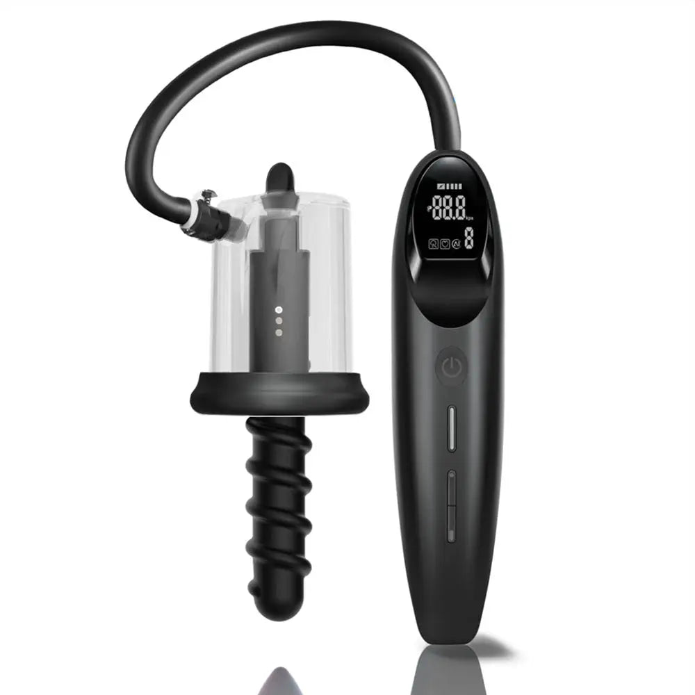 Affordable quality LuvPump RosCup Pro Smart Rosebud Pump -  USB Rechargeable Anal Pump with Vibrating Probe  from LuvPump by Discreet Intimate Essentials with Discreet Delivery 