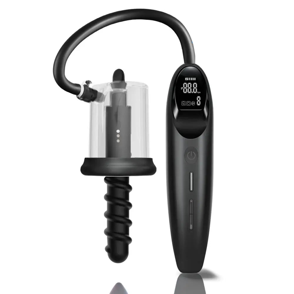 Affordable quality LuvPump RosCup Pro Smart Rosebud Pump -  USB Rechargeable Anal Pump with Vibrating Probe  from LuvPump by Discreet Intimate Essentials with Discreet Delivery 