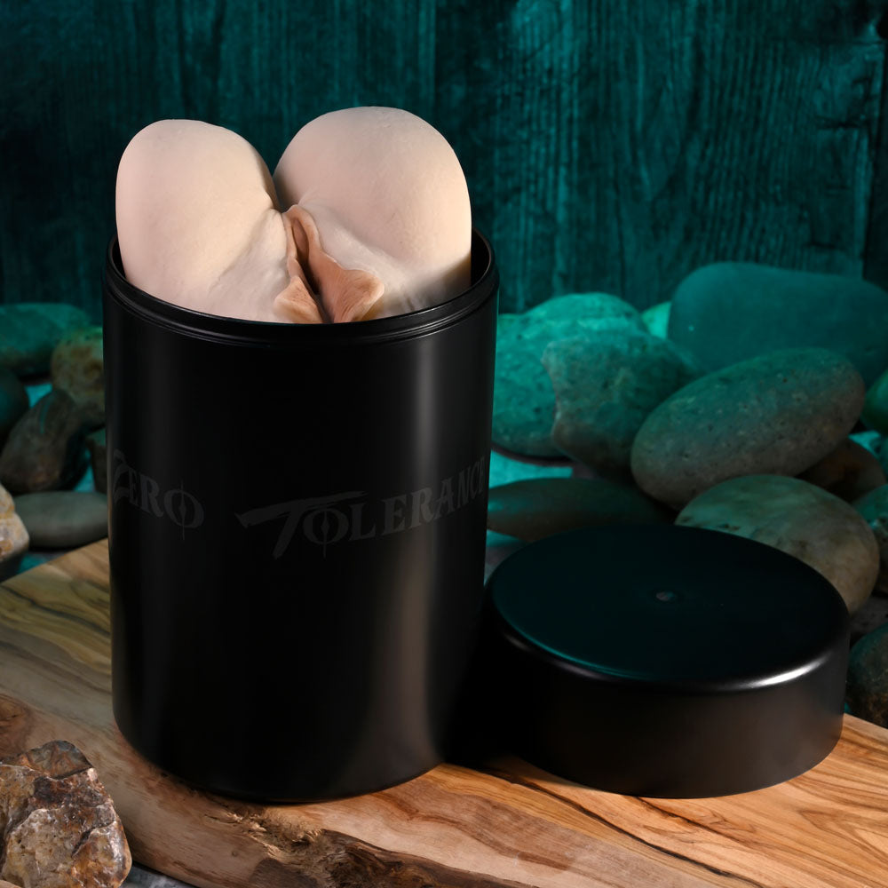 Zero Tolerance DANI DANIELS MOVIE WITH VAGINA & ANAL STROKER - Vagina Stroker with Free Movie Download in a sleek black container.