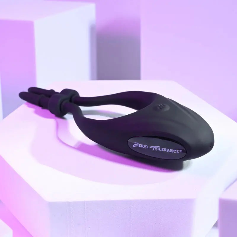 Affordable quality Zero Tolerance PERFECT FIT -  USB Rechargeable Vibrating Lasso Cock Ring  from Zero Tolerance by Discreet Intimate Essentials with Discreet Delivery 