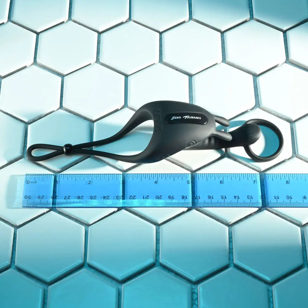 Affordable quality Zero Tolerance SADDLE UP -  USB Rechargeable Vibrating Cock & Ball Rings  from Zero Tolerance by Discreet Intimate Essentials with Discreet Delivery 