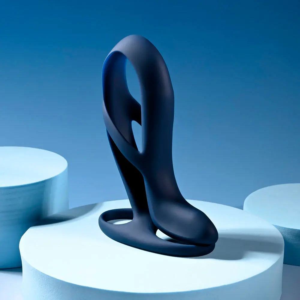 Affordable quality Zero Tolerance BIG TIME - Navy  USB Rechargeable Vibrating Penis Sleeve with Wireless Remote  from Zero Tolerance by Discreet Intimate Essentials with Discreet Delivery 