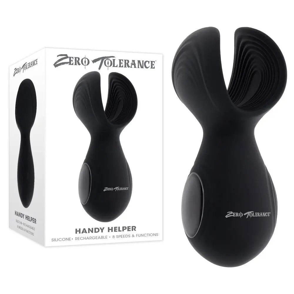 Affordable quality Zero Tolerance HANDY HELPER -  USB Rechargeable Vibrating Stroker  from Zero Tolerance by Discreet Intimate Essentials with Discreet Delivery 