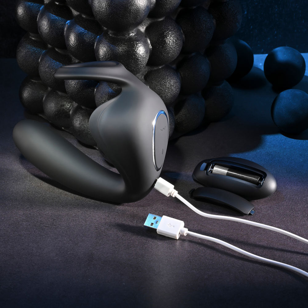 Zero Tolerance BALLIN OUT -  USB Rechargeable Prostate Massager with Cock Ring and Wireless Remote for enhanced pleasure.